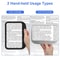 Full Page Handheld Magnifying Glass For Reading Crystal Clear Acrylic Lens Lightweight Portable Per 7