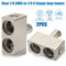 Car Audio Amp Reducers Dual Gauge To Gauge Aluminum Wire Reducers 1