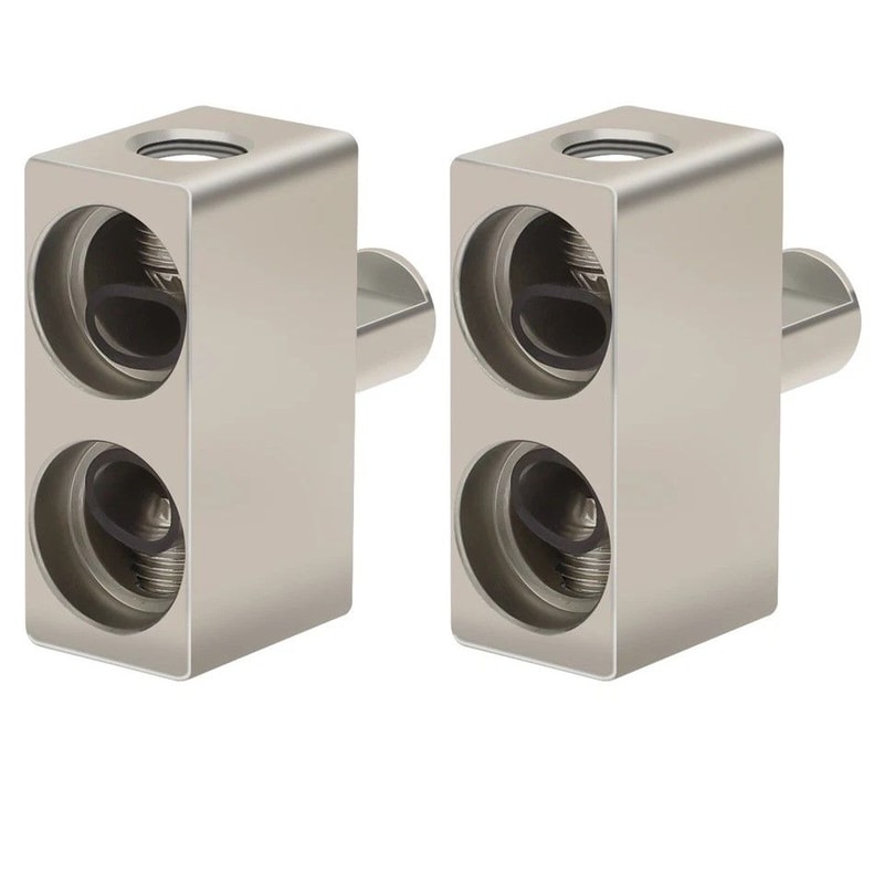 Car Audio Amp Reducers Dual Gauge To Gauge Aluminum Wire Reducers 0