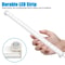 LED Kitchen Under Cabinet Lighting Strip Bar USB Light Lamp Kit Nature White For Kitchen Closet She