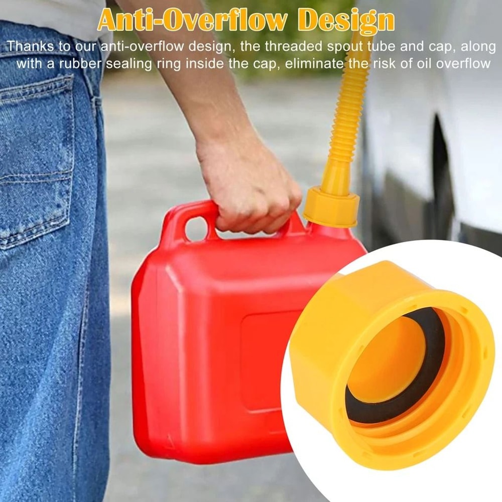 Gas Can Spout Kit Gas Can Nozzle Vent Kit Gas Can Spout Replacement For Plastic Oil Cans HighQualit 6