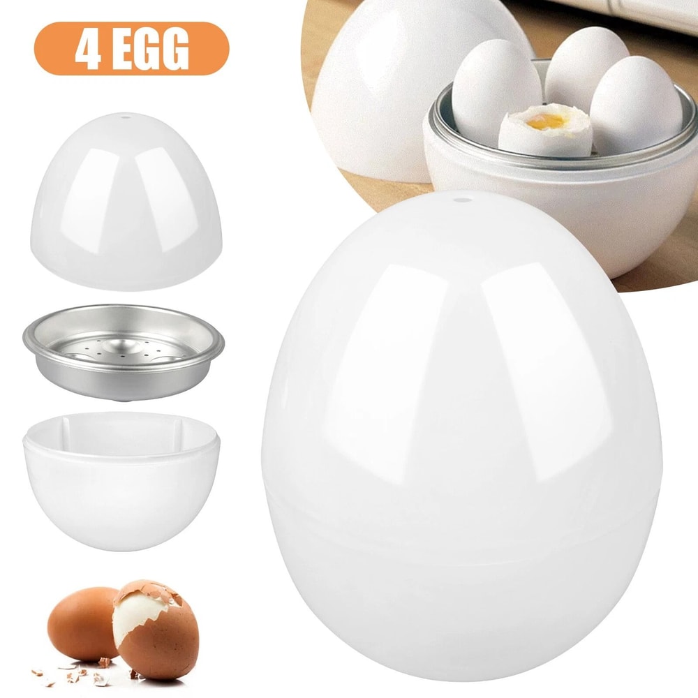 Safe Microwave Egg Cooker Adjustable Steamer For Eggs Quick Boiled Egg Cooker Tool 1
