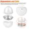 Safe Microwave Egg Cooker Adjustable Steamer For Eggs Quick Boiled Egg Cooker Tool 7