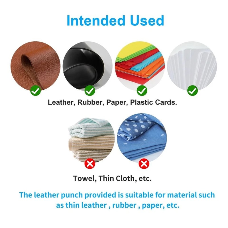 Grommet Tool Kit Eyelet Set With Hole Punch Pliers For Leather Fabric Canvas DIY Crafting 3