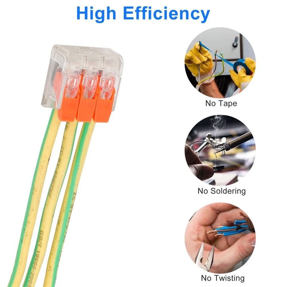 Wago Lever Nuts Compact Wire Connectors For Splicing Terminal 5