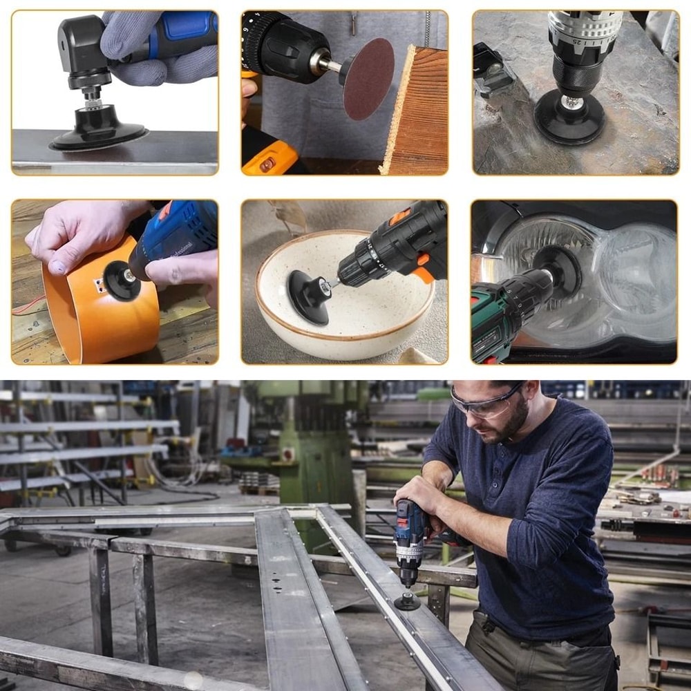 Zirconia Sanding Disc Set Roll Lock Quick Change Shank For Precision Grinding 2