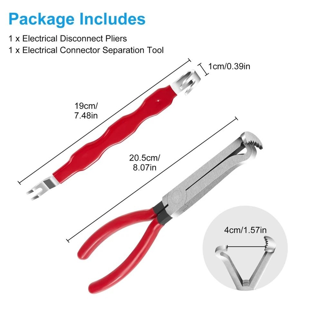 Electrical Disconnect Pliers Connector Separator Tool Kit Terminal Plug Removal Tools For Cars Truc 4