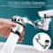 Universal Swivel Extension Faucet Tap Extenders Robotic Arm Design Easy Installation Dual Water Mod 5