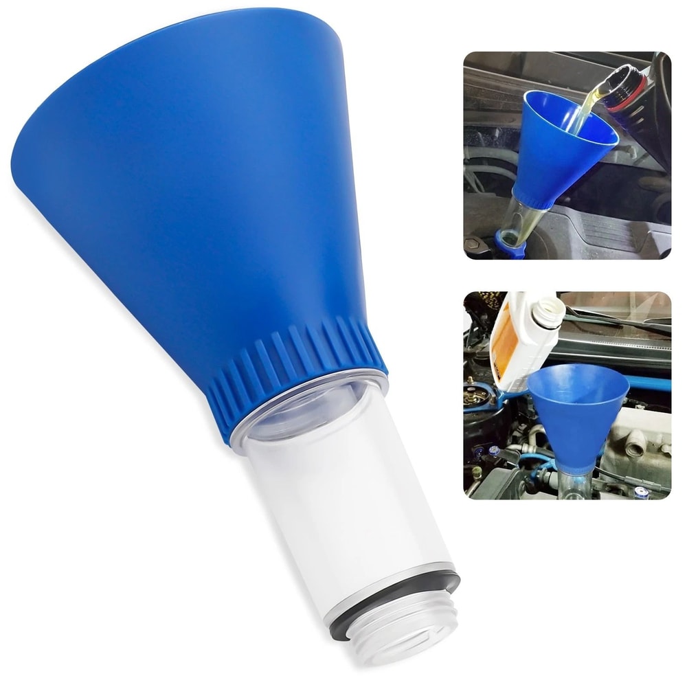 Toyota Lexus Scion Oil Funnel Threaded Adapter For Fast Oil Fill NoSpill Locking Design Durable Fun 2