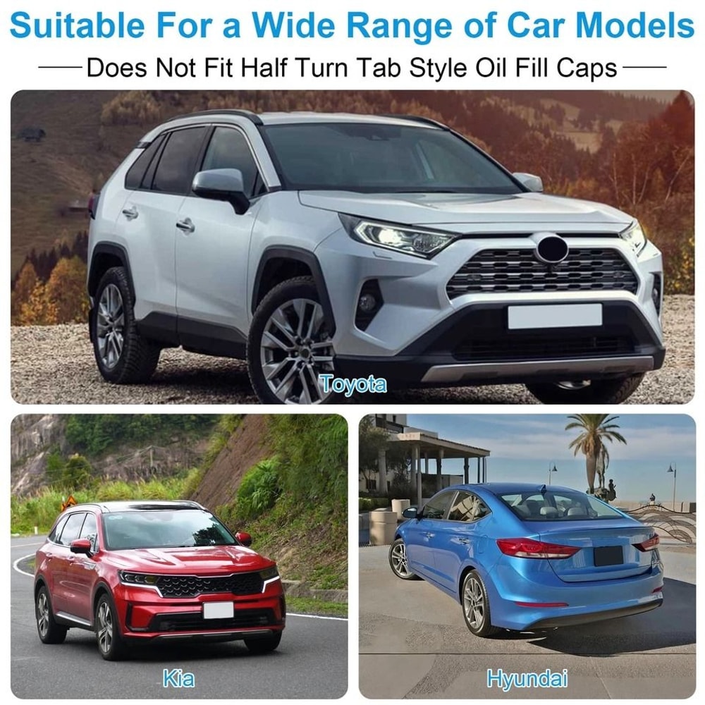 Toyota Lexus Scion Oil Funnel Threaded Adapter For Fast Oil Fill NoSpill Locking Design Durable Fun 3