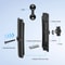 Double Socket Extension Arm Ball For RAM B Size Mounts Rotatable Durable Adjustable Mount For Phone 4