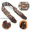 Embroidery Guitar Strap For Bass Acoustic Guitars Adjustable Cotton Strap Brass Sliding Buckle 5