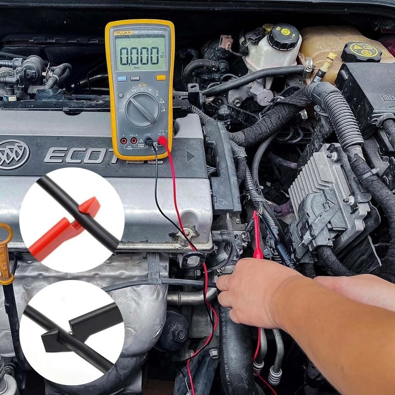 Electronic Wire Piercing Probe Clip Tool Automotive Diagnostic Tester For Electrical Lab Use 2