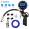 Digital Tire Inflator Gauge LCD Display Air Compressor Chuck For TruckCar Accurate Pressure Measure 2
