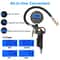 Digital Tire Inflator Gauge LCD Display Air Compressor Chuck For TruckCar Accurate Pressure Measure 5