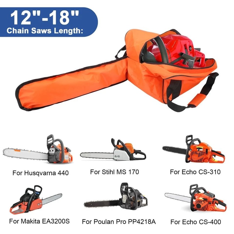 Waterproof Chainsaw Carrying Case Fits Saw Heavyduty Oxford Storage Bag For Safe And Convenient Tra 4