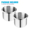 Stainless Steel Universal Cup Holders For Boat Car RV Marine Camper Drink Holders Durable Easy Inst 2