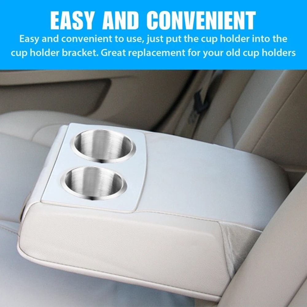 Stainless Steel Universal Cup Holders For Boat Car RV Marine Camper Drink Holders Durable Easy Inst 5