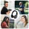 Portable FM Radio Headphones Stereo Bass Noise Cancellation Foldable Comfortable Headset For Travel 2
