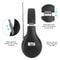 Portable FM Radio Headphones Stereo Bass Noise Cancellation Foldable Comfortable Headset For Travel 6