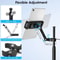 Tablet Phone Holder for Microphone Stand, Adjustable Rotation
