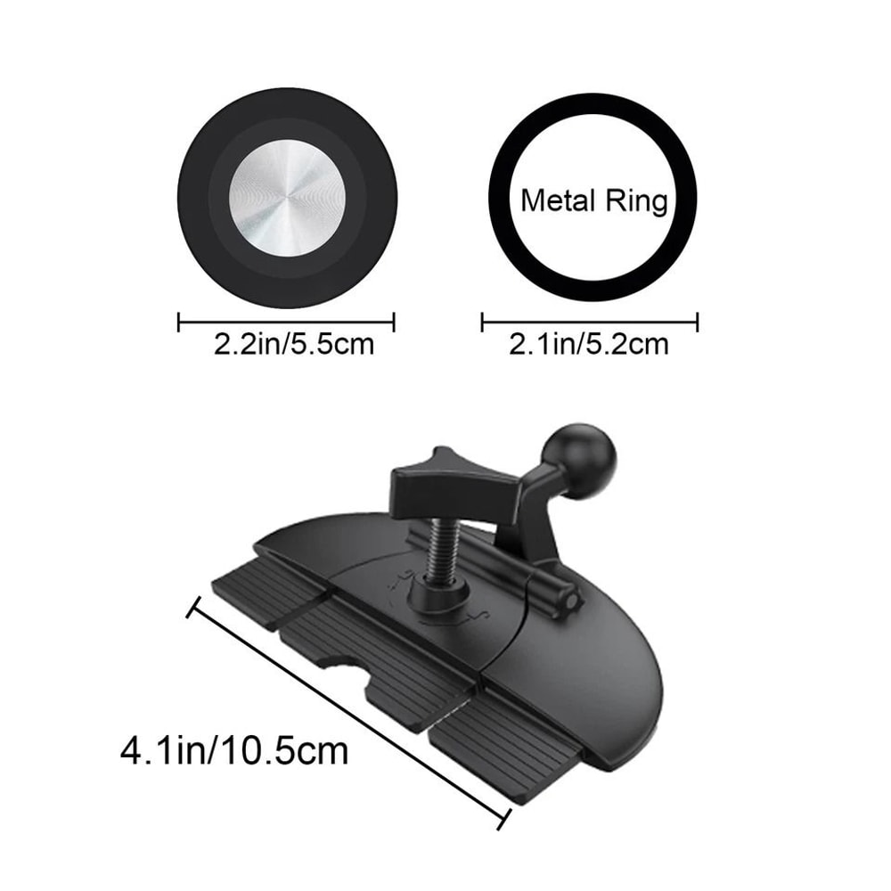 Adjustable Magnetic Car Phone Mount For IPhone MagSafe Case Compatible Strong Grip Universal CD Slo 3