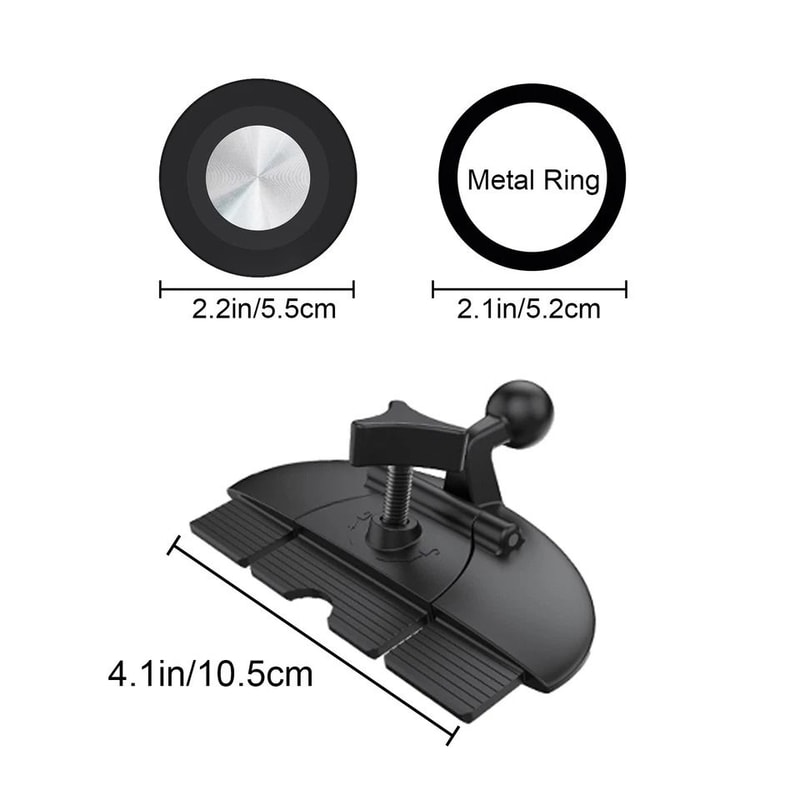 Adjustable Magnetic Car Phone Mount For IPhone MagSafe Case Compatible Strong Grip Universal CD Slo 3
