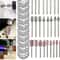 Diamond Rotary Tool Bit Set Cutting Grinding Polishing Carving For Tile Glass Stone Metal Dremel 0