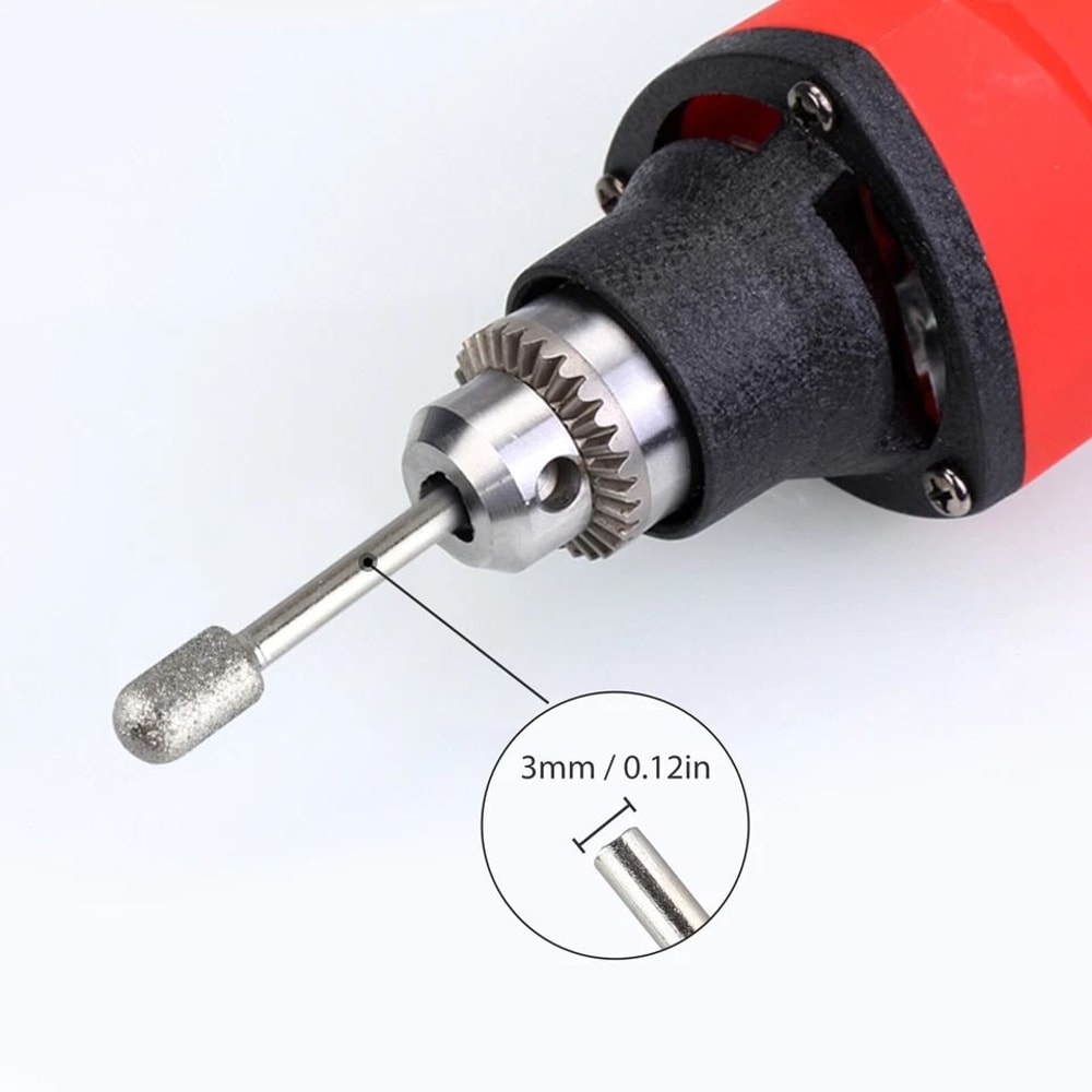 Diamond Rotary Tool Bit Set Cutting Grinding Polishing Carving For Tile Glass Stone Metal Dremel 2