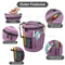 Crochet Yarn Storage Bag Large Capacity Knitting Organizer Portable Tote For Yarn Hooks And Accesso 6