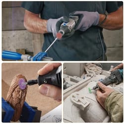 radial bristle disc kit , mandrels for rotary tools, mixed grits for polishing jewelry, metal, wood, diy projects