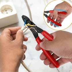 wire pliers crimper stripper, cutter cables, multi-use wire tool for cutting, gripping, and crimping wires