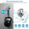 Suction Cup Hooks Waterproof Wall Hanger Heavy Duty No Drilling Repositionable Suction Hook For Kit 5