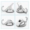 Suction Cup Hooks Waterproof Wall Hanger Heavy Duty No Drilling Repositionable Suction Hook For Kit 6