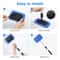 Extendable Windshield Cleaner Kit Microfiber Car Glass Cleaner Wiper Interior Detailing Kit For Au 3