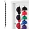 Hanging Hat Organizer Rack With Hooks For Baseball Caps Adjustable Wall Or Door Mount Vertical Hat 1