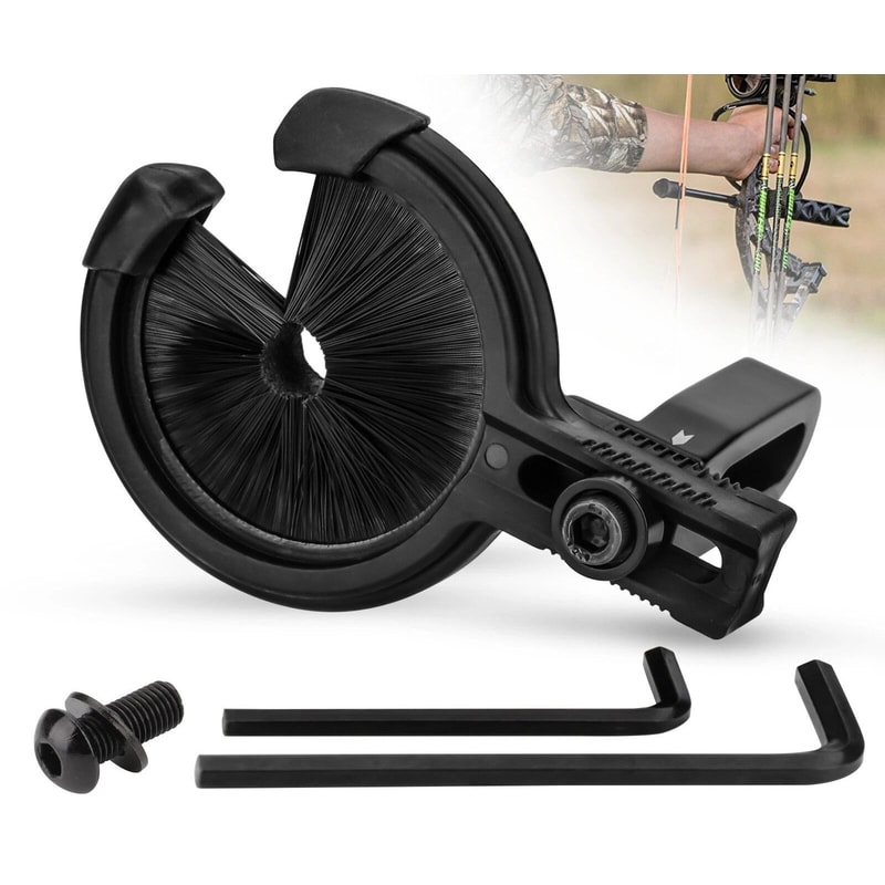 Durable Arrow Rest Archery Brush For Compound Bows Left Right Hand Hunting Adjustable For Precisio 0