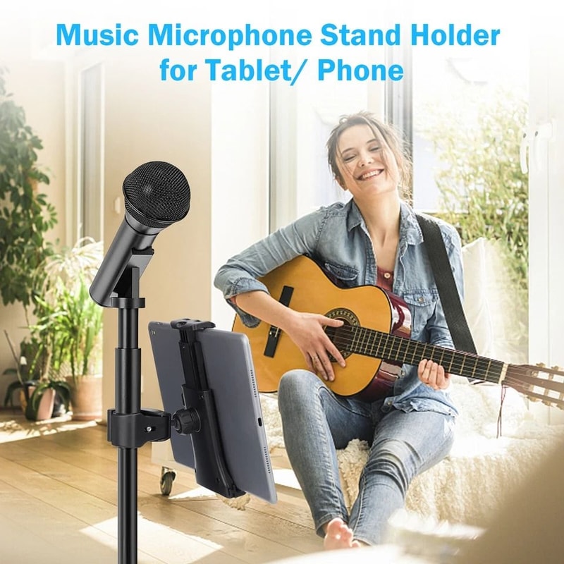 Adjustable Tablet Phone Holder Bike Treadmill Stand Universal Mount For Mic Stands IPad IPhone Moto 2