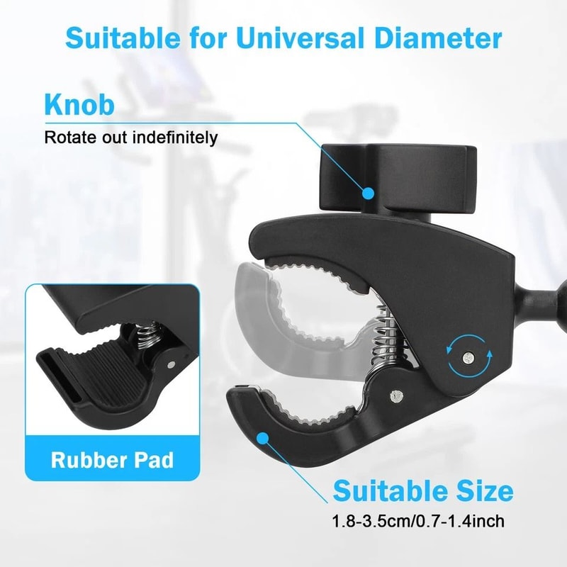 Adjustable Tablet Phone Holder Bike Treadmill Stand Universal Mount For Mic Stands IPad IPhone Moto 3