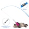 Feather Bell Wand Kitten Cat Toy Telescopic Teaser Rod For Interactive Play Gift For Cats And Kitte 3