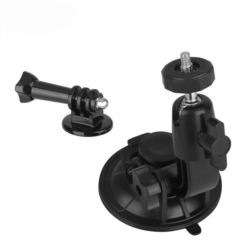 Adjustable Car Suction Mount Action Camera Universal Rotation Bracket For Car Windshield 0
