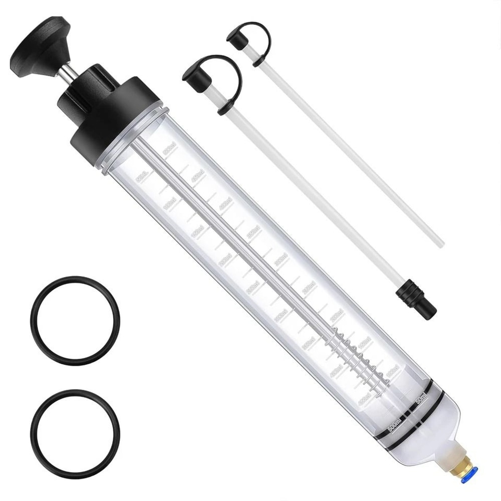 Car Oil Extractor Pump Manual Fluid Transfer Tool Brake Fluid Transmission Oil Hose Pump For Engine 4