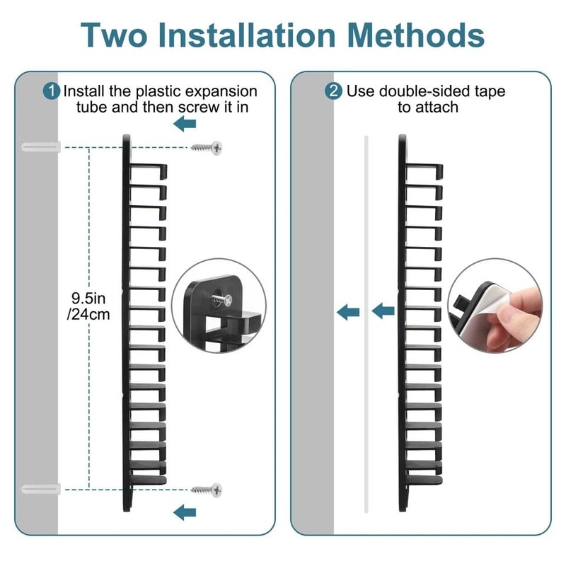Capacity WallMounted Baseball Cap Rack Hat Organizer With Adhesive Screws For Durable NoDrill Inst