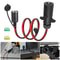 Tinned Copper Trailer Plug To Power Socket Cable Universal Adapter For RVs Camping And Marine Equip 0