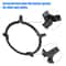 Black Cast Iron Wok Ring Universal Wok Support Stand NonSlip HeatResistant Stove Accessory For Stir 3