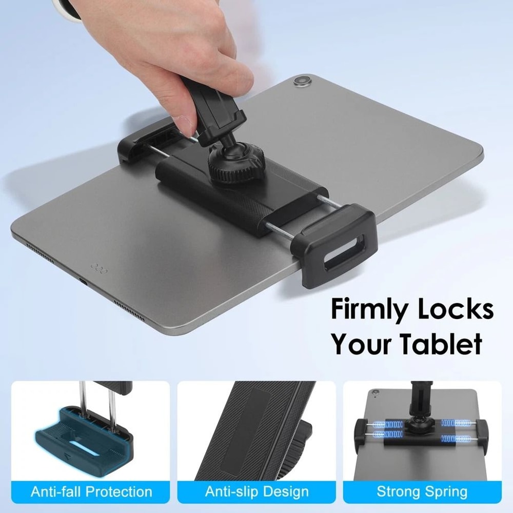 Universal Car Tablet Phone Mount Adjustable Windshield Dashboard Holder For IPhone IPad GPS 1