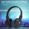 Stereo Super Bass Wireless FM Radio Headset Foldable OverEar Headphones 5