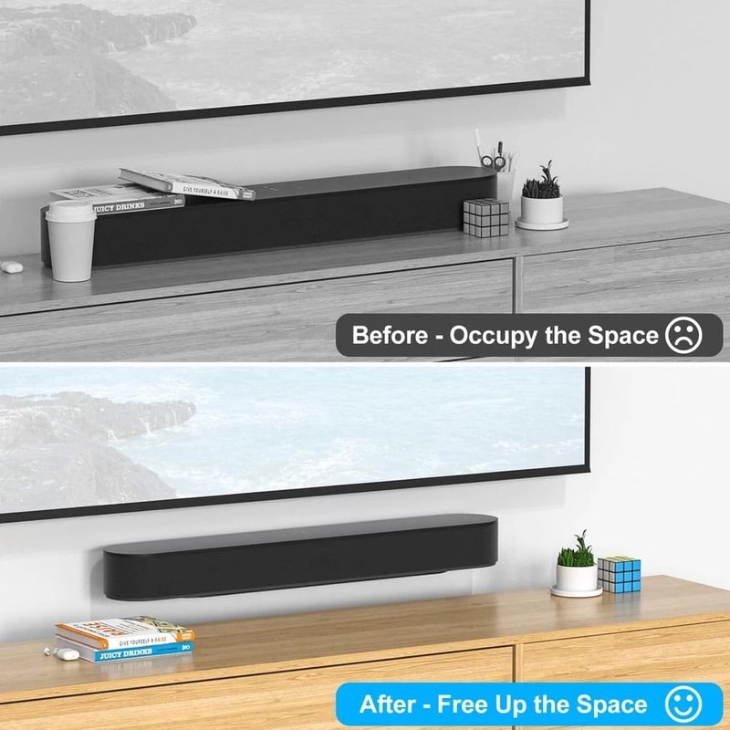 Soundbar Wall Mount For Sonos Beam Secure Steel Mounting Bracket Easy Installation Above Or Below T 3