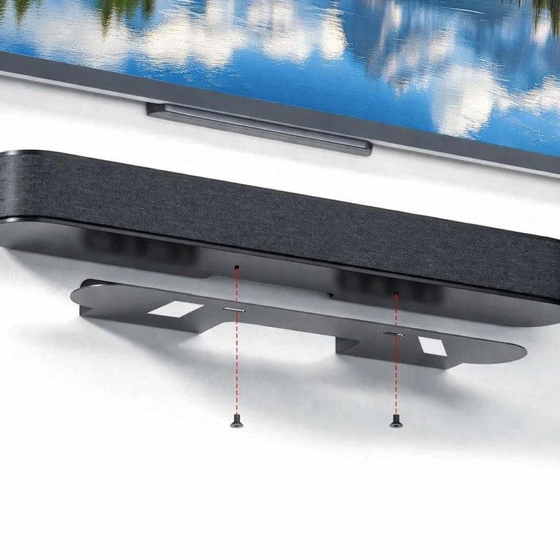 Soundbar Wall Mount For Sonos Beam Secure Steel Mounting Bracket Easy Installation Above Or Below T 0