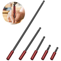 magnetic drill bit extension holder hex shank, strong magnet, compatible with impact driver